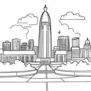 St Louis Coloring Pages