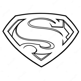 Superman Logo Coloring Page 67322-54103