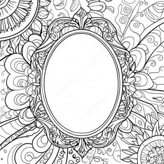 Mirror Coloring Pages