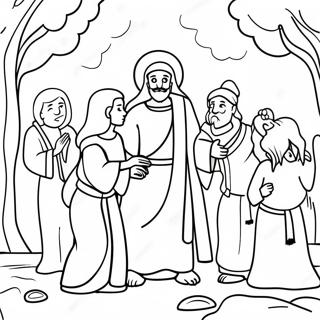 Bible Stories Coloring Page 67352-54122