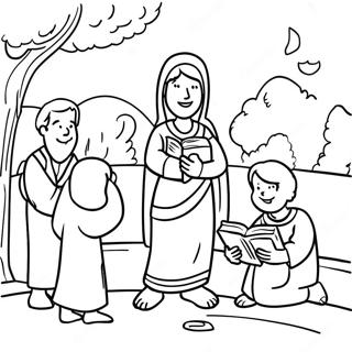 Bible Stories Coloring Page 67352-54124