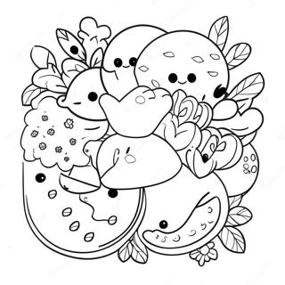 Aesthetic Stickers Coloring Page 67362-54136