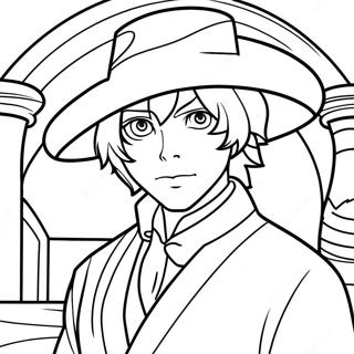 Dazai Coloring Page 67402-54168