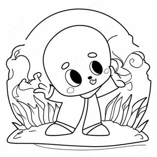 Dust Sans Coloring Pages