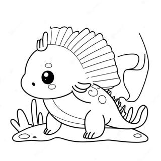 Squishmallow Axolotl Coloring Page 6751-5552