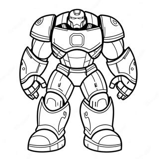 Hulkbuster Armor Coloring Page 67532-54274