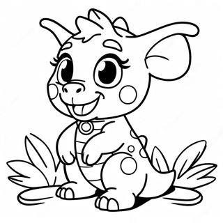 Baby Bop Coloring Page 67602-54322