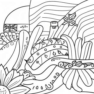 New Zealand Flag Coloring Pages