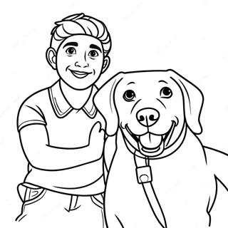 Faze Rug With Dog Coloring Page 67653-54369