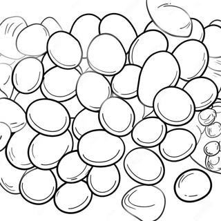 Jelly Beans Coloring Page 67672-54387