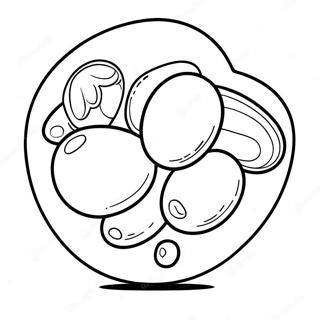 Jelly Beans Coloring Page 67672-54388