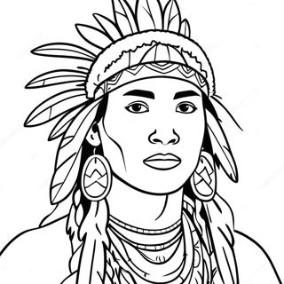 Wampanoag Coloring Pages