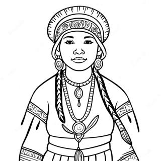 Wampanoag Coloring Pages