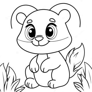 Cute Animal Images Coloring Page 67723-54428