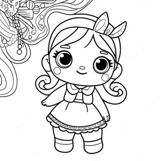 Lol Surprise Doll Coloring Page 67742-54439