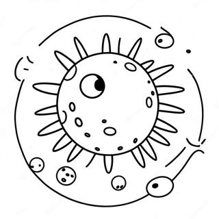 Covid Virus Coloring Page 67802-54483