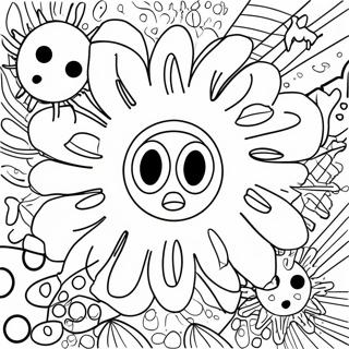 Covid Virus Coloring Page 67802-54484