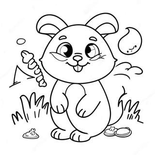 Fun Cut Coloring Pages With Animals 6782-5580