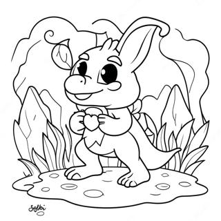 Goblincore Coloring Pages