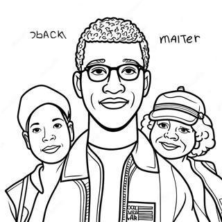 Black Lives Matter Coloring Pages