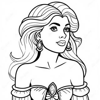 Esmeralda Coloring Page 67872-54539