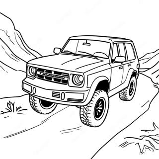 Trackhawk Off Road Adventure Coloring Page 67893-54563