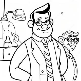 Flushed Away Main Characters Coloring Page 67932-54590