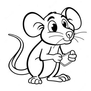 Roddy The Rat Flushed Away Coloring Page 67933-54596