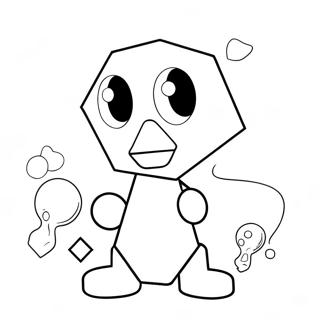 Q Bert Coloring Page 67942-54600