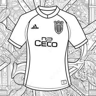 Soccer Jersey Coloring Pages