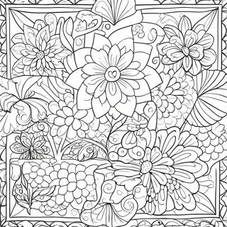 Sweet Clara And Thedom Quilt Coloring Page 67972-54624