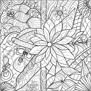 Colorful Quilt Patterns Coloring Page 67973-54626