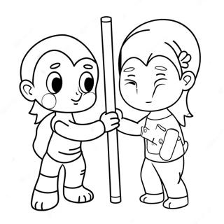 Opposites Coloring Page 67992-54634