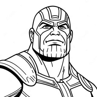 Thanos Coloring Page 6801-5592