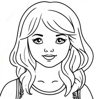 Mia Coloring Pages