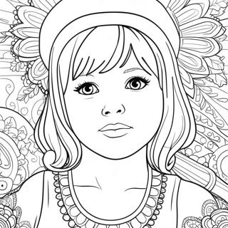 Mia Coloring Page 68032-54679