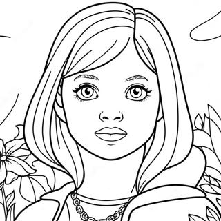 Mia Coloring Page 68032-54680