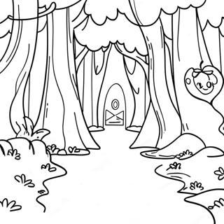 Land Of Stories Map Coloring Pages