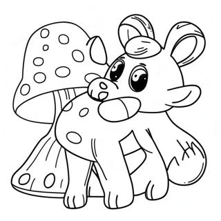 Woodland Animals Coloring Page 68112-54731