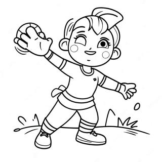 Tomboy Coloring Pages