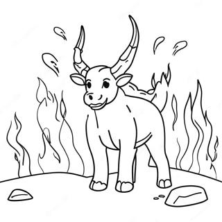 Hellfire And Brimstone Coloring Page 68162-54770