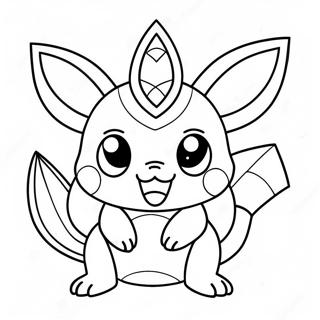 Gothic Dark Type Pokemon Coloring Page 68213-54820