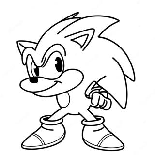 Darkspine Sonic In Action Coloring Page 68263-54857