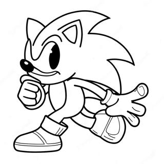 Darkspine Sonic In Action Coloring Page 68263-54858