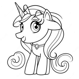 Princess Cadance Coloring Pages