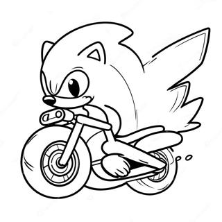 Sonic Riders Coloring Page 68282-54874