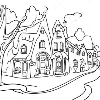 Rhyme Time Town Coloring Pages