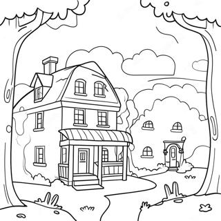 Rhyme Time Town Coloring Page 68302-54886