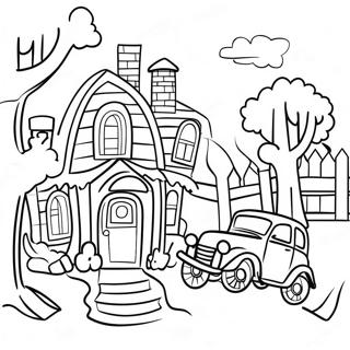 Rhyme Time Town Coloring Page 68302-54888