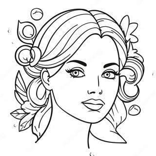 Cosmetology Coloring Page 68372-54939